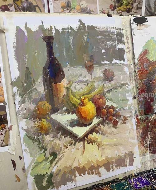 高考色彩静物及高考色彩静物临摹图片详解 