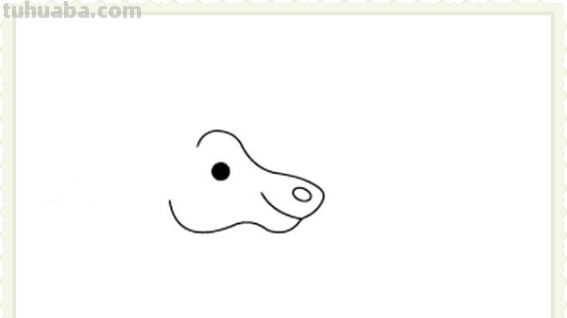 简单长颈鹿怎么画