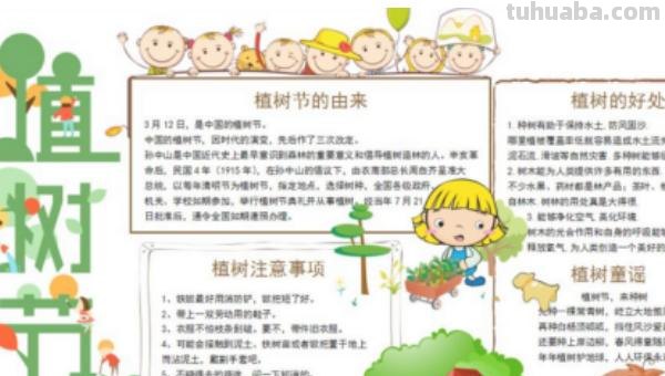 植树节的手抄报怎么画眉 植树节手抄报怎样画？