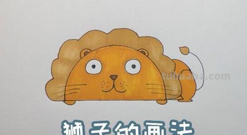 怎么画狮子简笔画 简笔画狮子的画法？
