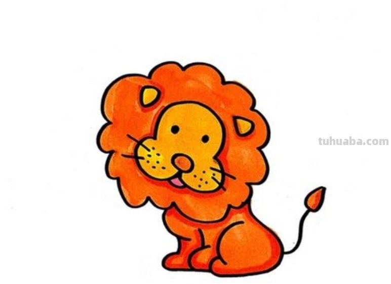 怎么画狮子简笔画 简笔画狮子的画法？