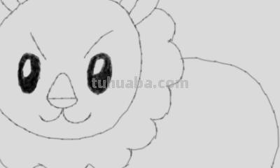 怎么画狮子简笔画 简笔画狮子的画法？