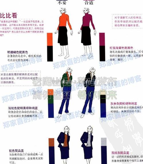 打造时尚搭配，服饰色彩搭配手册及图片分享 