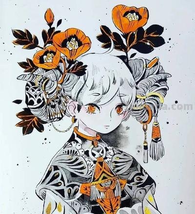 【色彩动漫人物画，如何让你的插画更加生动有趣？】 