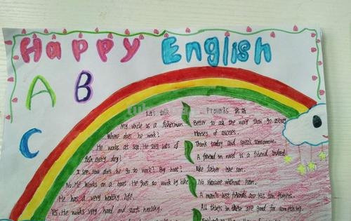 手抄报的内容英语怎么说 英语手抄报用英语咋说？