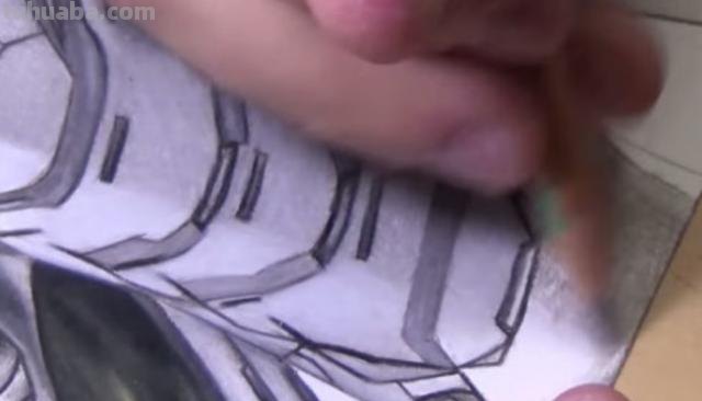 彩铅怎么画步骤视频 如何手绘出复仇者联盟英雄——钢铁侠？