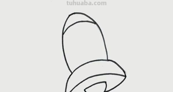 每天学一幅简笔画-宇宙飞船简笔画步骤图片教程