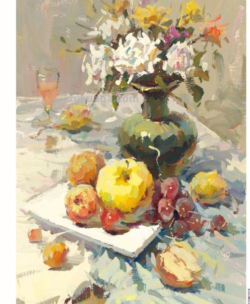 【色彩水粉静物临摹】——用颜色表达静态美 