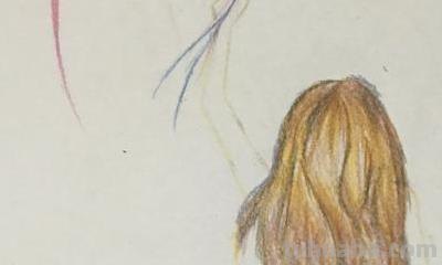 彩铅怎么画金发女孩 彩色铅笔画教程:1.女孩——自由飞翔? 彩铅怎么画金发女孩 彩色铅笔画教程:1.女孩——自由飞翔?