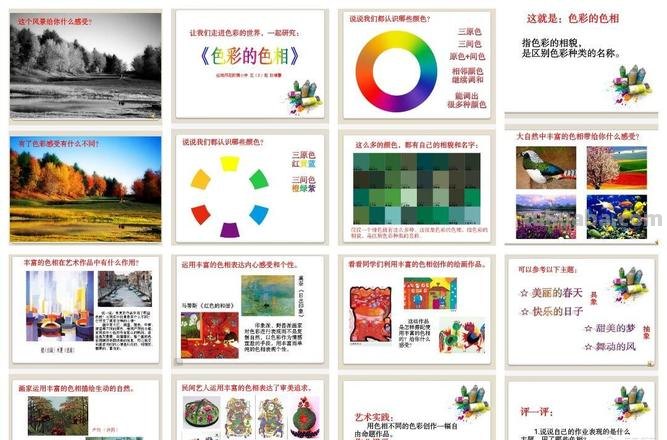 绘画中色彩的重要性及其三个要素 