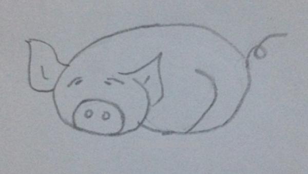 猪简笔画怎么画 幼儿简笔画小猪的画法? 猪简笔画怎么画 幼儿简笔画小猪的画法?