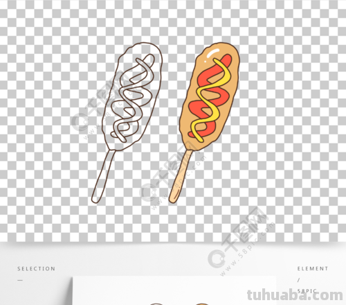 烤肠怎么画 烤肠怎么画简单又漂亮