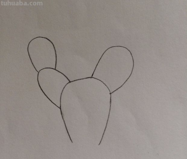 如何画出一个仙人掌