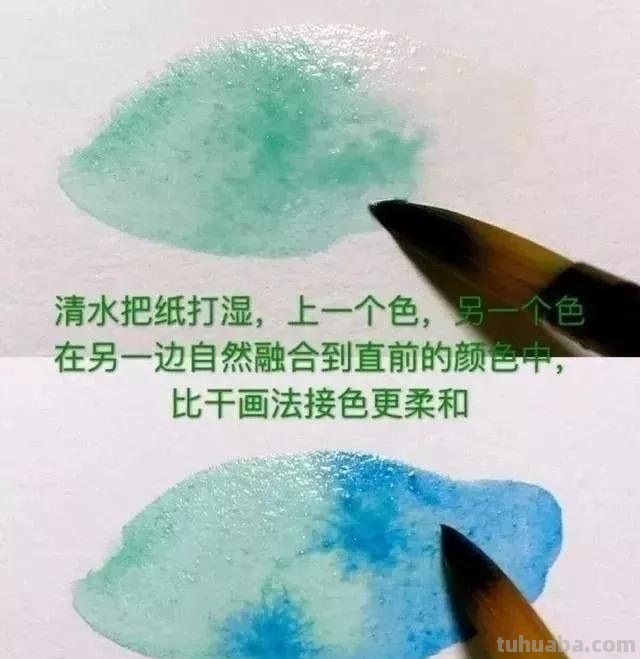 水彩教程 - 八种水彩画的入门技巧