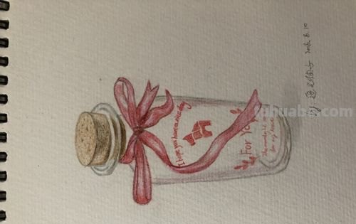 彩铅插画瓶子怎么画 怎样画各种瓶子?