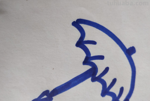 雨伞简笔画 雨伞简笔画