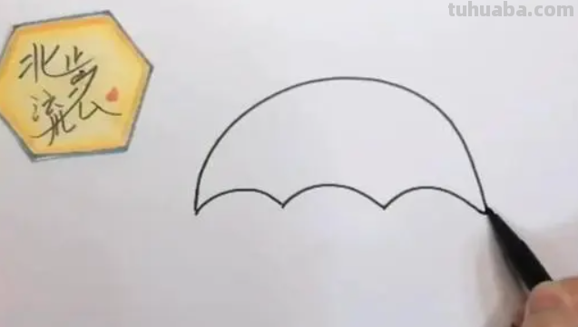 画雨伞怎么画 画雨伞怎么画