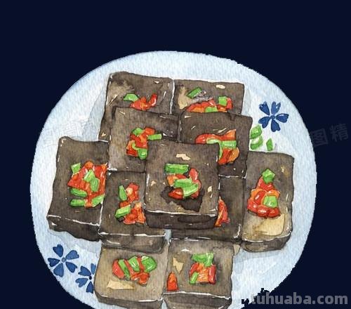 臭豆腐怎么画 臭豆腐怎么画简单又好看
