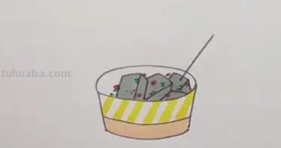 臭豆腐怎么画 臭豆腐怎么画