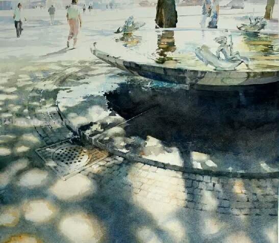 他山之石 - 外国风景水彩画作品集锦
