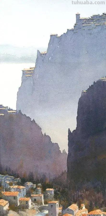 他山之石 - 外国风景水彩画作品集锦