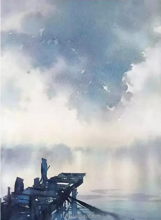 他山之石 - 外国风景水彩画作品集锦