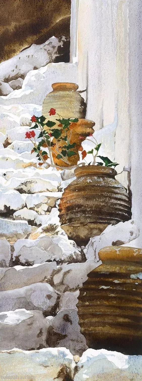 他山之石 - 外国风景水彩画作品集锦