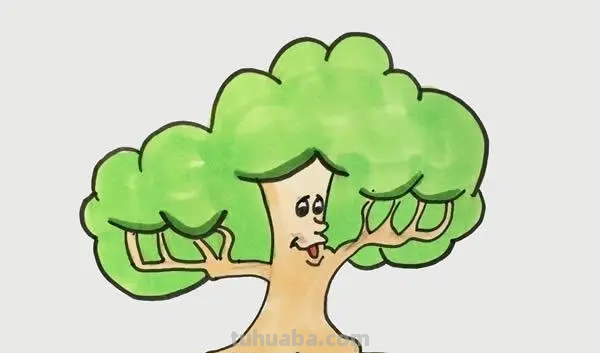 怎么画大树最好看