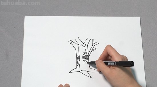 大树简笔画