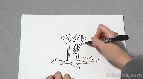 大树简笔画