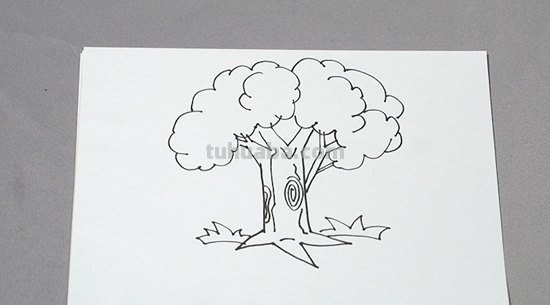 大树简笔画