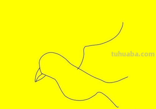 简笔画鸽子的画法 简笔画鸽子的画法