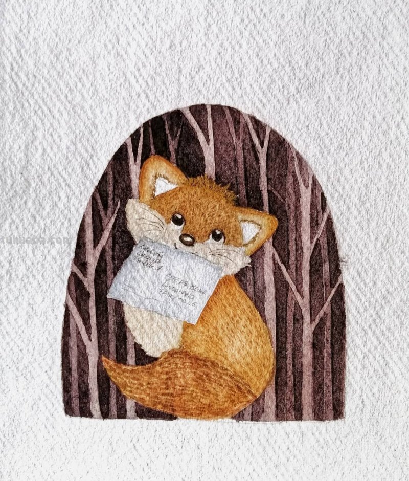 简单水彩小插画 这样的水彩作品 才适合新手 简单水彩小插画 这样的水彩作品 才适合新手