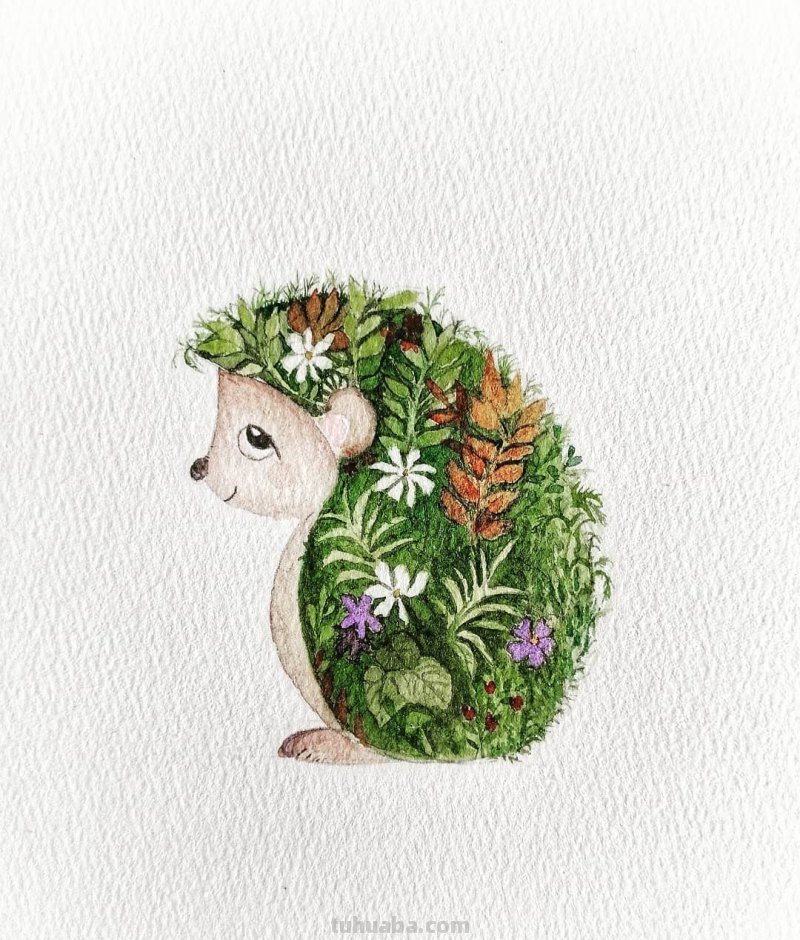 简单水彩小插画 这样的水彩作品 才适合新手 简单水彩小插画 这样的水彩作品 才适合新手