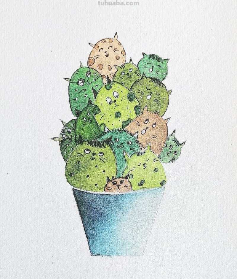 简单水彩小插画 这样的水彩作品 才适合新手 简单水彩小插画 这样的水彩作品 才适合新手