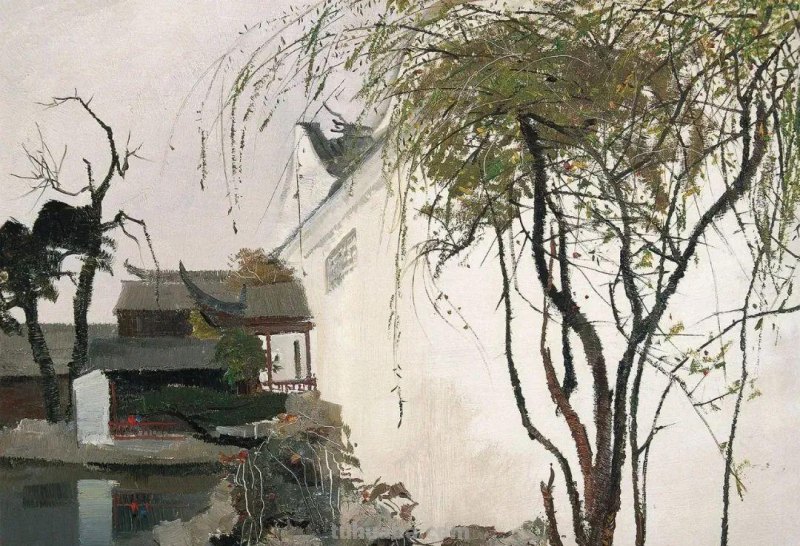吴冠中 - 油画作品欣赏