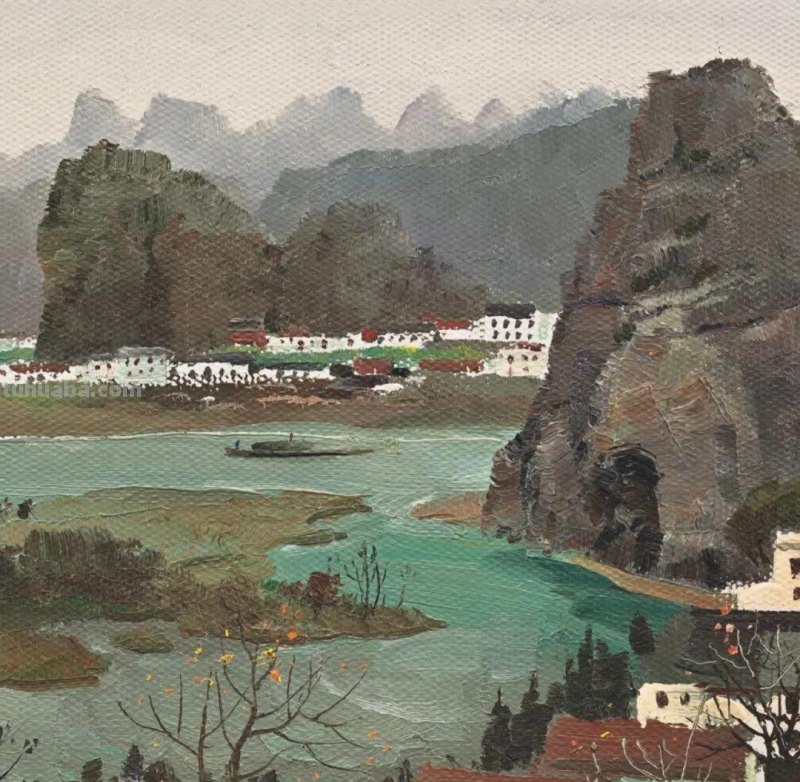 吴冠中 - 油画作品欣赏