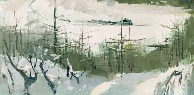 吴冠中 - 油画作品欣赏