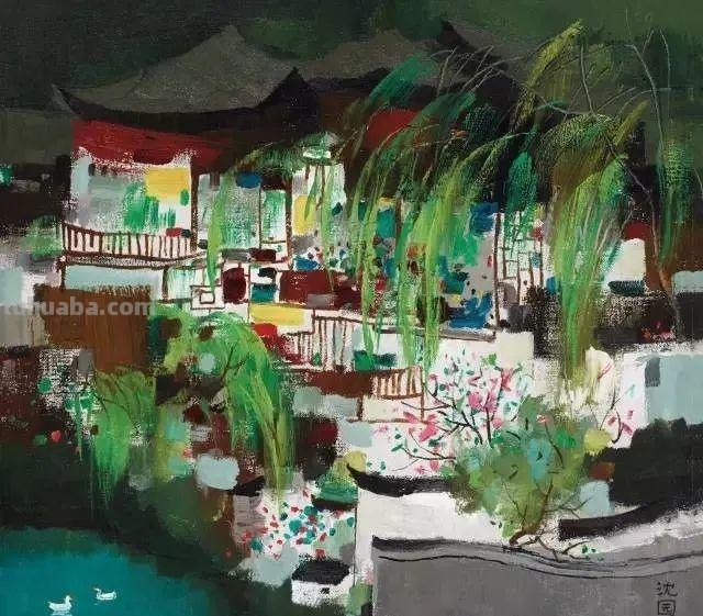 吴冠中 - 油画作品欣赏
