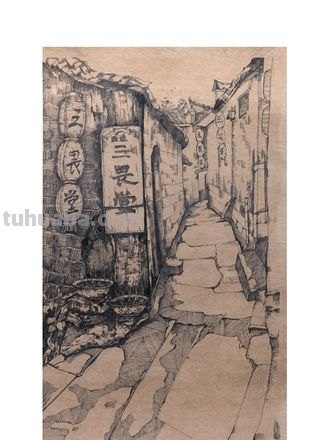 厚一学堂21届一批下乡写生速写优秀作品