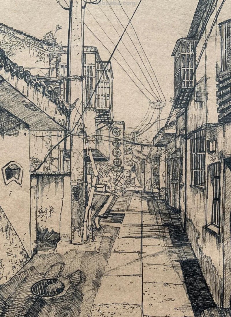 厚一学堂21届一批下乡写生速写优秀作品 厚一学堂21届一批下乡写生速写优秀作品