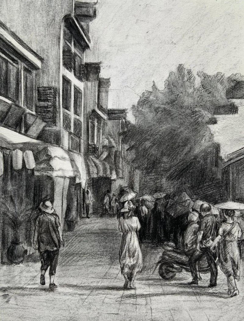 厚一学堂21届一批下乡写生速写优秀作品 厚一学堂21届一批下乡写生速写优秀作品