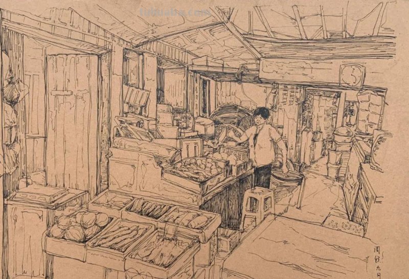 厚一学堂21届一批下乡写生速写优秀作品 厚一学堂21届一批下乡写生速写优秀作品