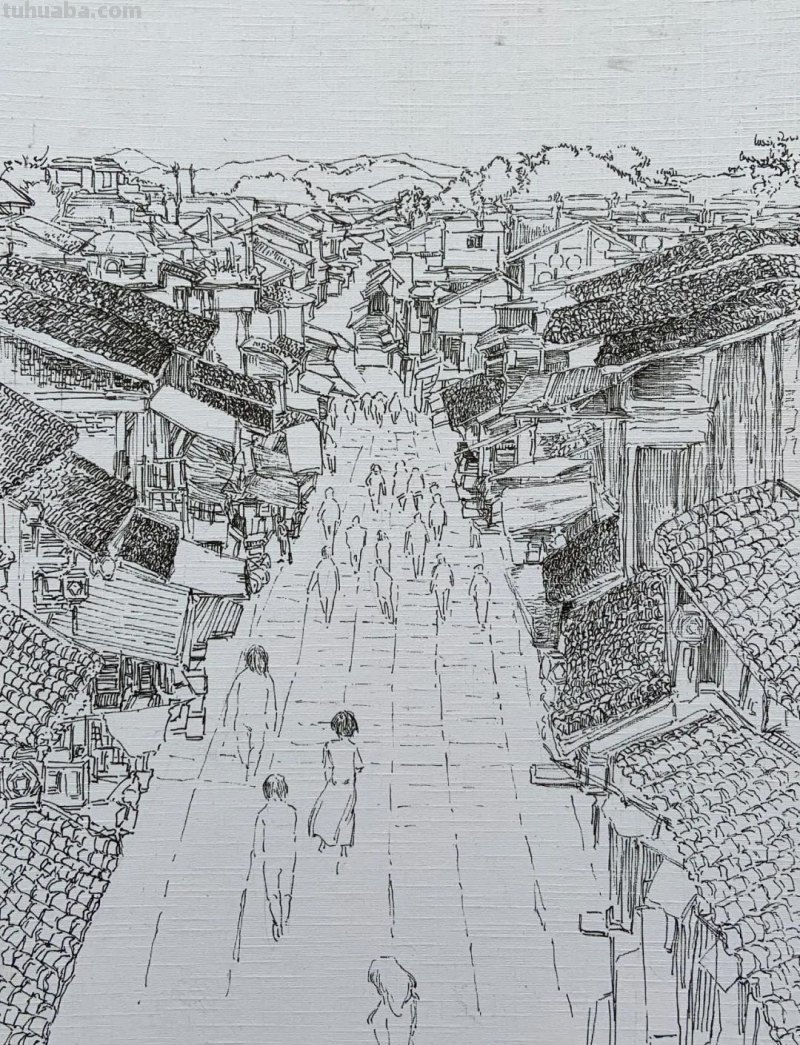 厚一学堂21届一批下乡写生速写优秀作品 厚一学堂21届一批下乡写生速写优秀作品