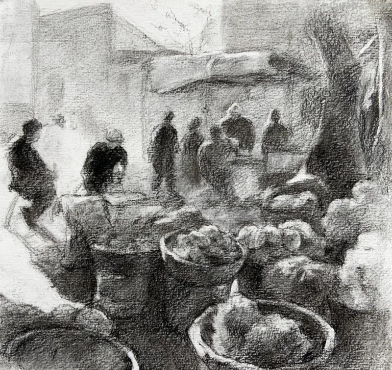 厚一学堂21届一批下乡写生速写优秀作品 厚一学堂21届一批下乡写生速写优秀作品