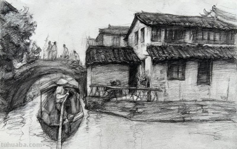 厚一学堂21届一批下乡写生速写优秀作品 厚一学堂21届一批下乡写生速写优秀作品