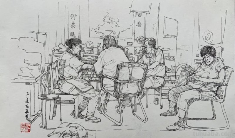 厚一学堂21届一批下乡写生速写优秀作品 厚一学堂21届一批下乡写生速写优秀作品