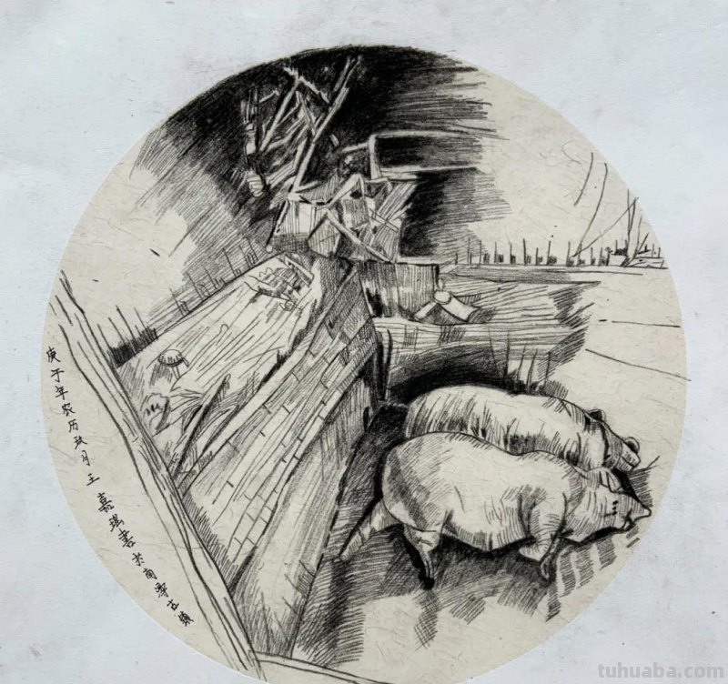 厚一学堂21届一批下乡写生速写优秀作品 厚一学堂21届一批下乡写生速写优秀作品