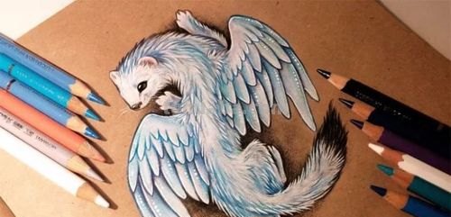 什么动物用彩铅画 怎么用彩铅画四大神兽?