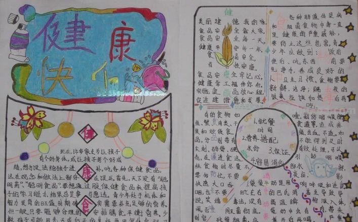 健康手抄报怎么写 健康手抄报内容怎么写？